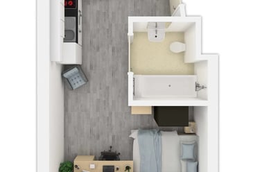Studio - Platinum, The Lyra, Portal Way, North Acton, London - Image 3