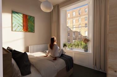 One Bedroom Premium Flat A (For Couples, Goodenough College, Mecklenburgh Square, Russell Square, London - Image 2