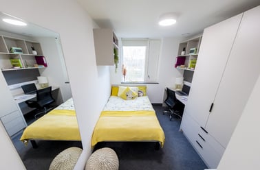 Village Classic (Standard Ensuite Room), Student Village, University Campus, Staffordshire University, Stoke - Image 2
