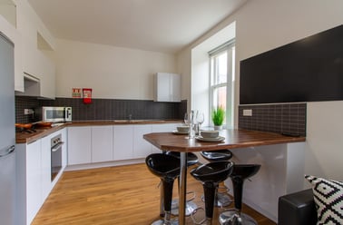 Bronze Double Room with View, Alexandra Hall, Victoria Terrace, City Centre, Aberystwyth - Image 3
