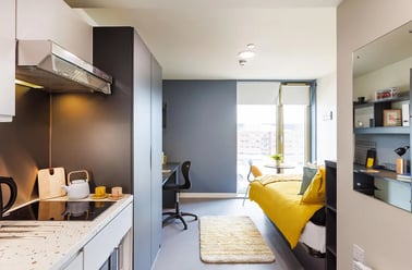 6th Floor Studio, Element, Flats 101 to 808, 84 Cambridge Street, Hulme, Manchester - Image 2