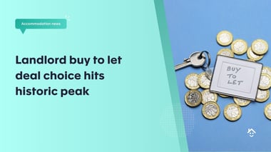 Landlord buy to let deal choice hits historic peak
