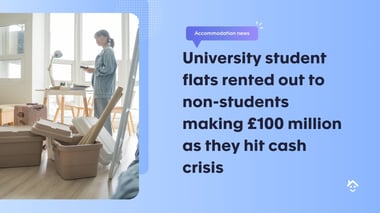 University flats rented out to non-students making £100 million