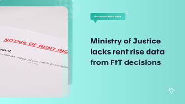 Ministry of Justice lacks rent rise data from FtT decisions