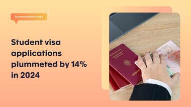 Student visa applications plummeted by 14% in 2024