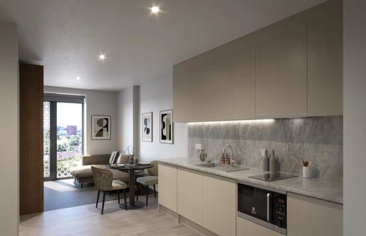 1 Bed Apartment (Floors 17 - 25)