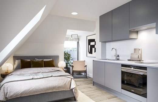 Second Floor Studio (Inland View)