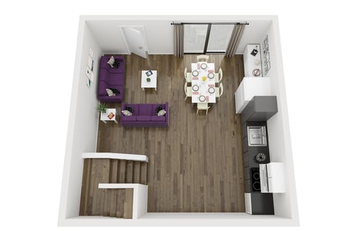 Standard Four Bedroom Shared Apartment