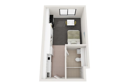 Lower Floor Studio Apartment