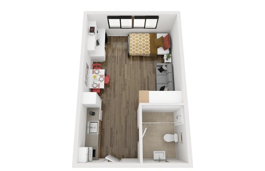 One Bedroom Suite Apartment
