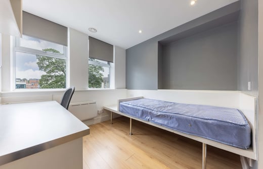 Single bedded rooms