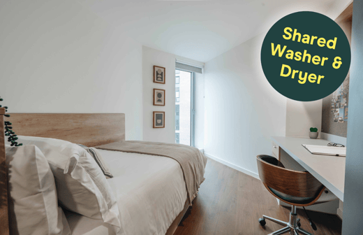 Gold En Suite (Washer/Dryer)