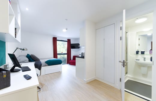 Studio silver plus city view