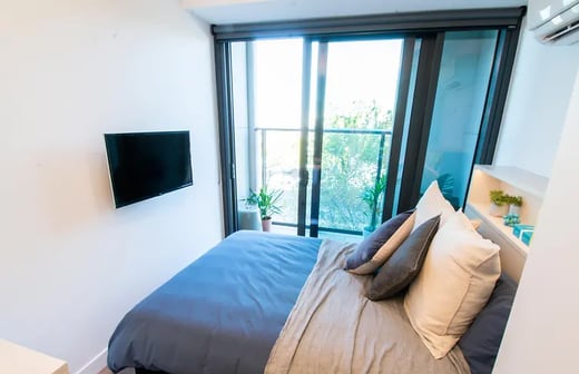 Studio with Balcony