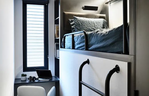 6-Bed Apartment Lower (Bunk Cabin)