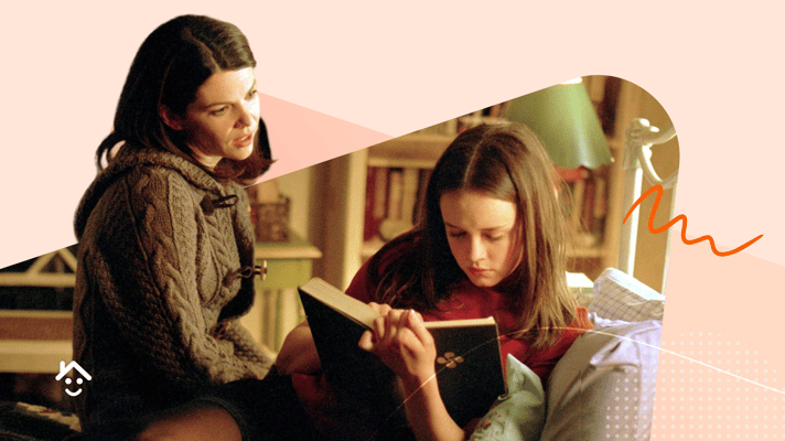 Which UK universities would the Gilmore Girls and their friends have attended?