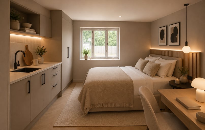 Raddlebarn Court - Room 1 - Ground Floor Studio, Selly Park, Birmingham - Image 1
