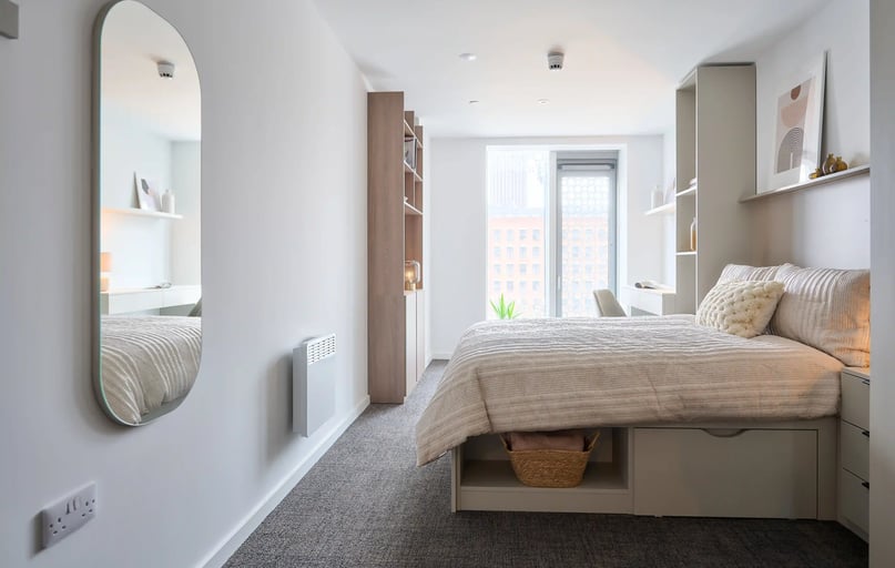 Deluxe Plus Studio (Floors 10 - 16), Square Gardens, Wilmott Street, City Centre, Manchester - Image 1