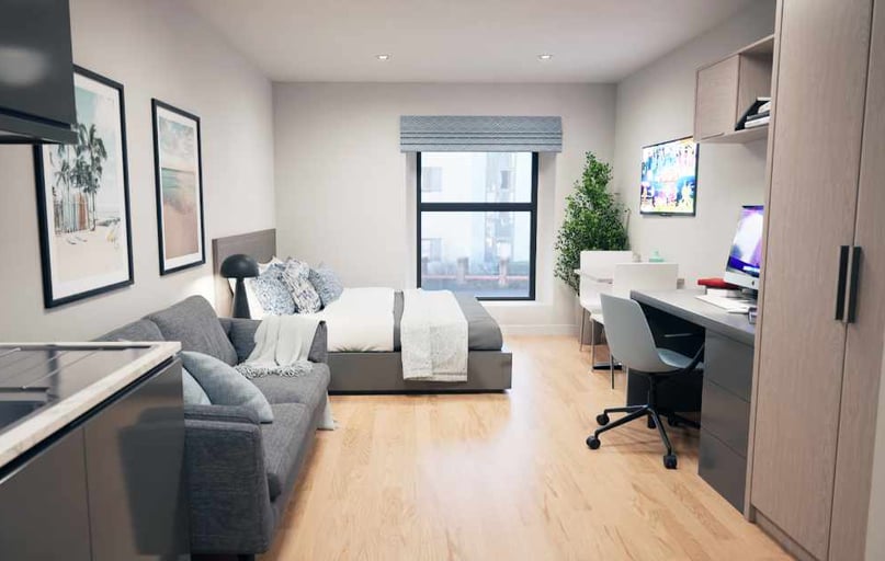 Deluxe Studio, Boutique Student Living - Exeter, 10 Blackboy Road, St James, Exeter - Image 1