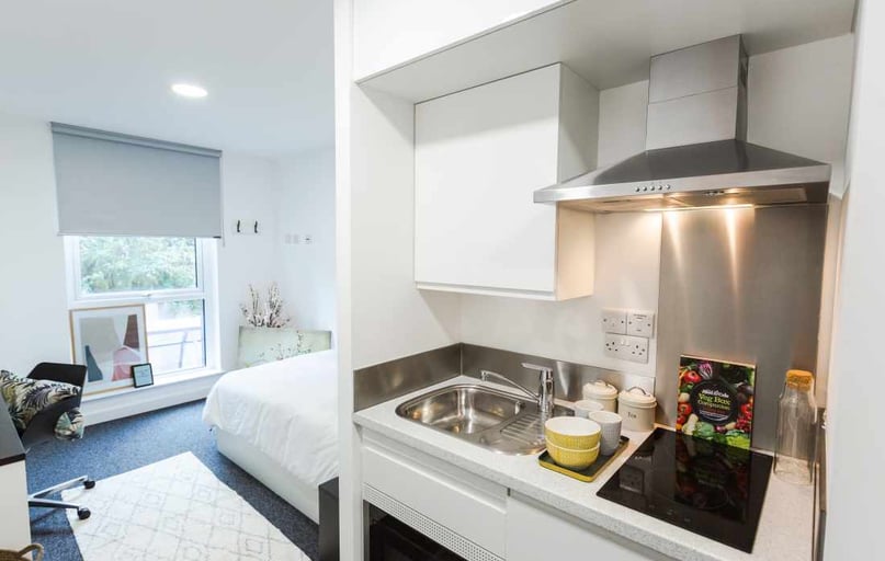 Standard Studio, Canterbury Student Manor, Parham Road, City Centre, Canterbury - Image 1