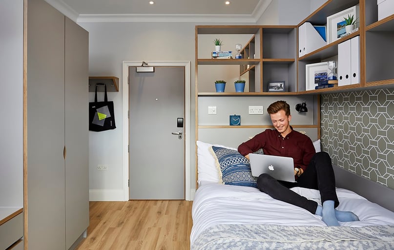 Ensuite Bedroom, urbanest Victoria, 84-99 Thirleby Road, Westminster, London - Image 1