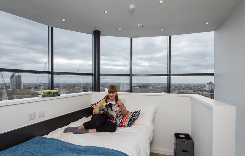 Penthouse Studio - Westminster Bridge, Westminster Bridge Student Accommodation, 203 Westminster Bridge Road, Westminster, London - Image 1