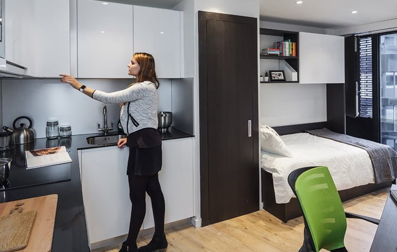 Studio Apartment - Westminster Bridge, Westminster Bridge Student Accommodation, 203 Westminster Bridge Road, Westminster, London - Image 1