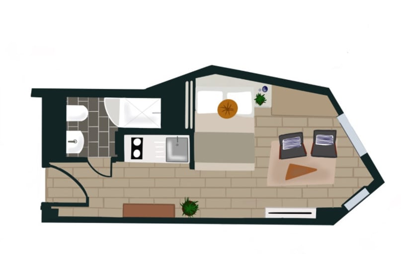 Cosy 1 Scandi Minimalism, Enclave Croydon, 23 College Road, Croydon, London - Image 1