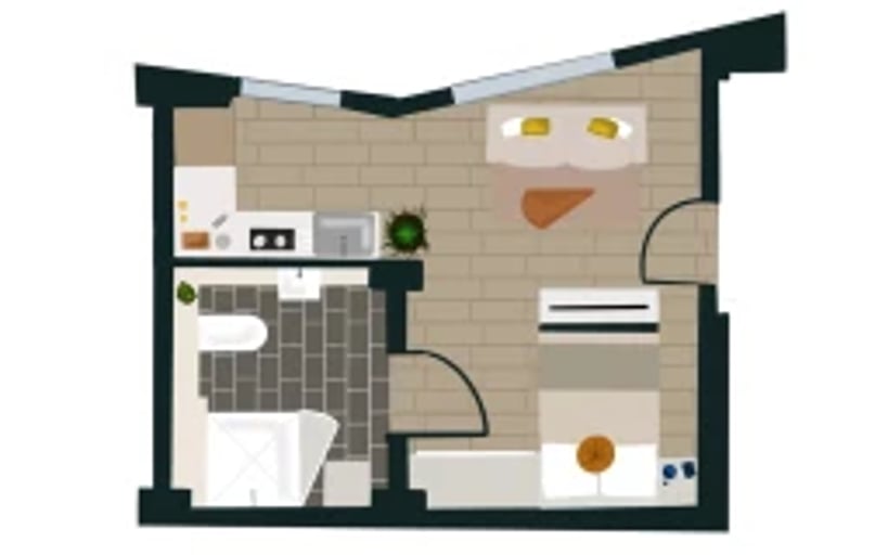 Roomy 2 Scandi Minimalism, Enclave Croydon, 23 College Road, Croydon, London - Image 1