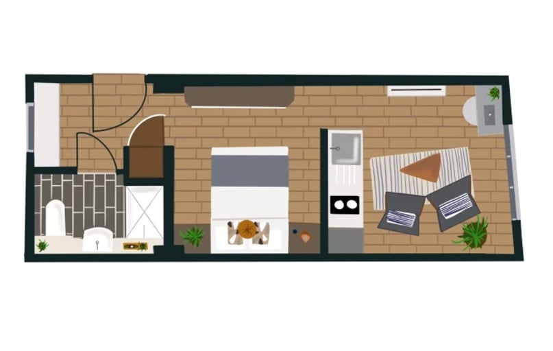 Roomy 3 Mid-century Modern, Enclave Croydon, 23 College Road, Croydon, London - Image 1