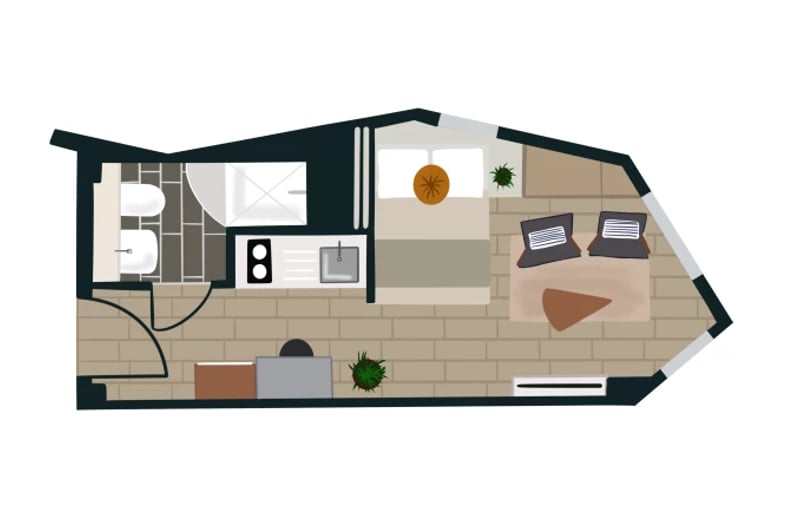 Cosy 2 Scandi Minimalism, Enclave Croydon, 23 College Road, Croydon, London - Image 1