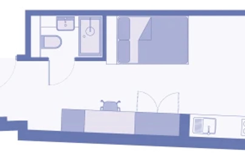 Roomy 1 Premium, The Storehouse, Central Road, City Centre, Leeds - Image 1