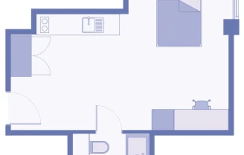 Roomy 1 Plus, The Storehouse, Central Road, City Centre, Leeds - Image 1