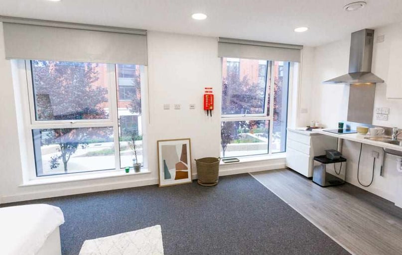 Large Premium Studio Accessible, Canterbury Student Manor, Parham Road, City Centre, Canterbury - Image 1