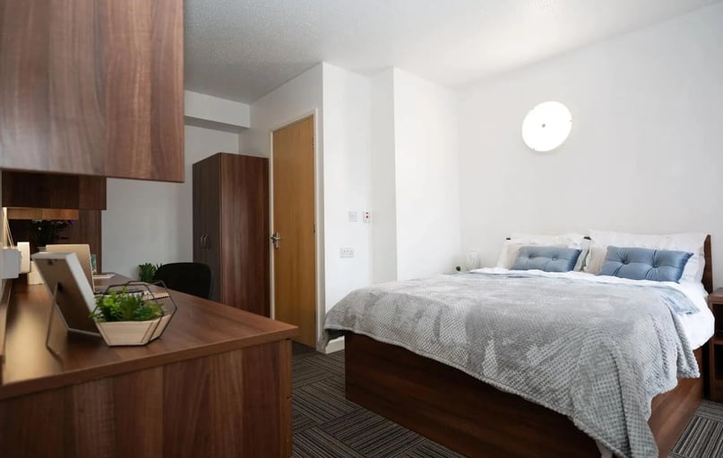 Large Double En-suite, Moor Lane Halls, 140-142 Moor Lane, City Centre, Preston - Image 1