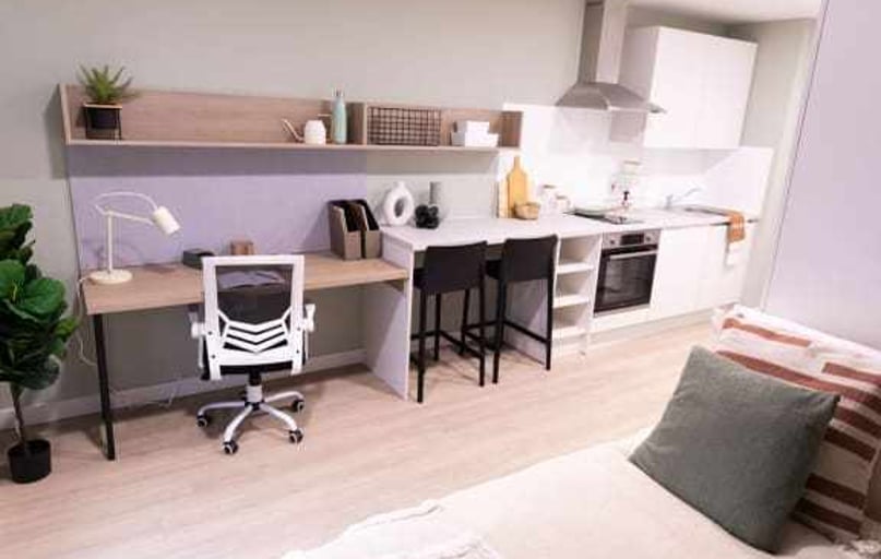 Diamond Studio, Norton’s Student Living, 11 Montrose Terrace, Abbeyhill, Edinburgh - Image 1