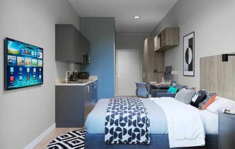 Large Studio With Terrace, Boutique Swansea, St Helen's Road, Mount Pleasant, Swansea - Image 1