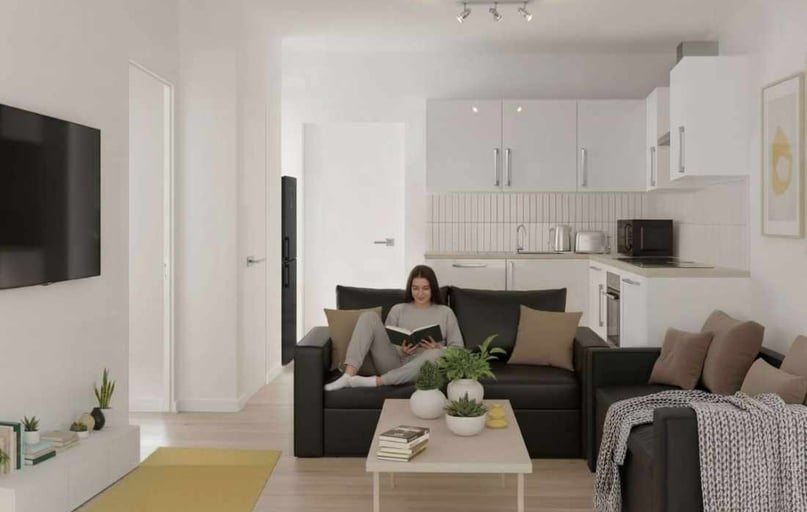 Skyline Deluxe 1 Bedroom Apartment, CODE Fairfax Street, Fairfax Street, Warwick - Image 1