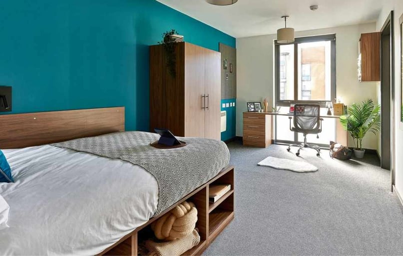 Flat One Bed Gold, Cavendish Place, 20 Wilmott Street, Manchester Metropolitan University, Manchester - Image 1