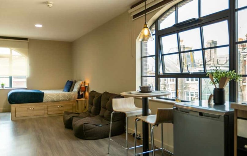 Large Studio Plus, St Peter's Hall, Hinton Road, Central, Bournemouth - Image 1