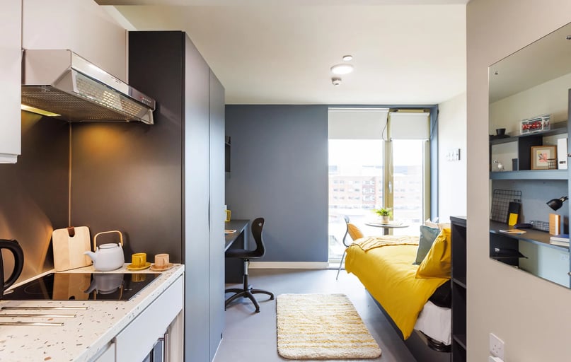 3rd Floor Studio, Element, Flats 101 to 808, 84 Cambridge Street, Hulme, Manchester - Image 1