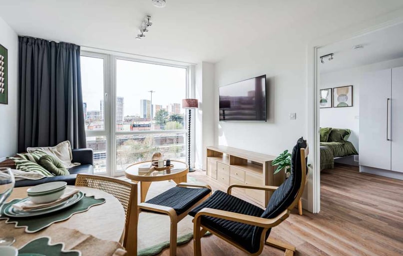 Upper Deluxe with City View 1 Bedroom Apartment, CODE Fairfax Street, Fairfax Street, Warwick - Image 1