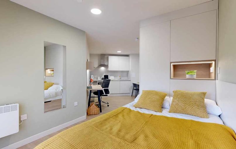 Superior Studio, Norton’s Student Living, 11 Montrose Terrace, Abbeyhill, Edinburgh - Image 1