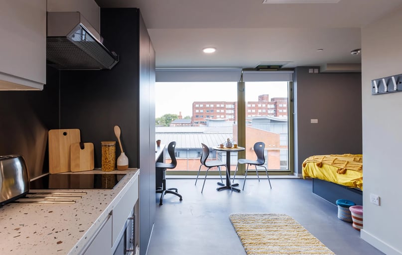 Accessible Studio, Element, Flats 101 to 808, 84 Cambridge Street, Hulme, Manchester - Image 1