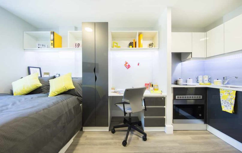 Premium Studio, ViBe Student Living, 66-70 Cambridge Road, Surbiton, Kingston - Image 1