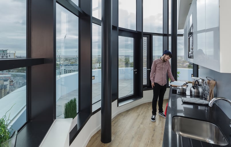 Penthouse Studio - Westminster Bridge , Westminster Bridge Student Accommodation, 203 Westminster Bridge Road, Westminster, London - Image 1