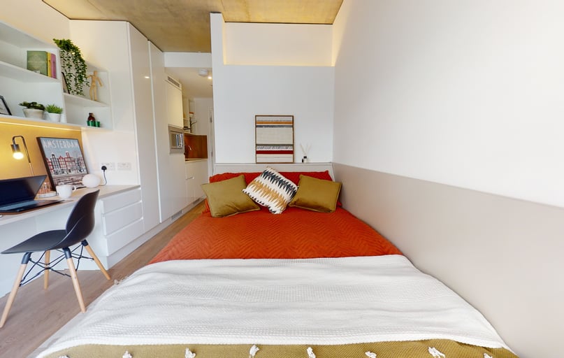 Bronze Studio Deluxe, iQ Flinders House, Bear Point, 2 East Parkside, Greenwich, London - Image 1