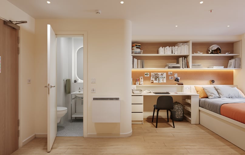 Penthouse En Suite, iQ Chandos House, 11 Granby Row, Central, Manchester - Image 1