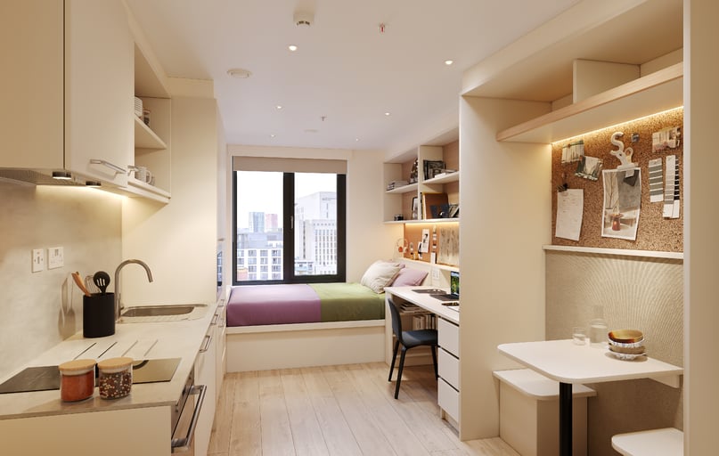 Platinum Studio Deluxe, iQ Chandos House, 11 Granby Row, Central, Manchester - Image 1