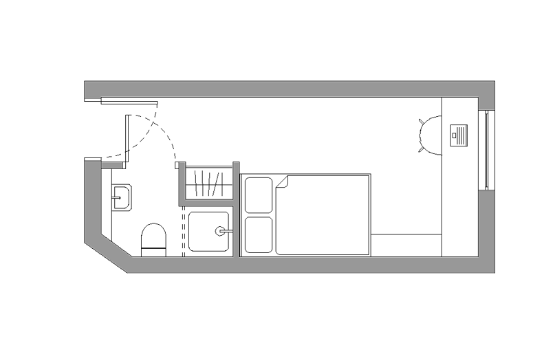 Silver Ensuite - Single, Calcott Ten, 155 Far Gosford Street, Coventry - Image 1